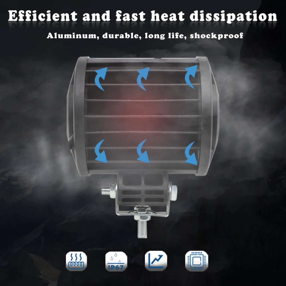 Автомобильный светодиодный светильник 60/72 Вт 6000 К лм в|Световая рейка/рабочее
