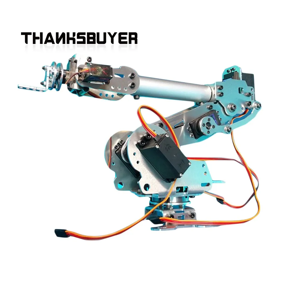 6DOF механическая рука робота Claw с сервоприводом для робототехники Arduino DIY Kit