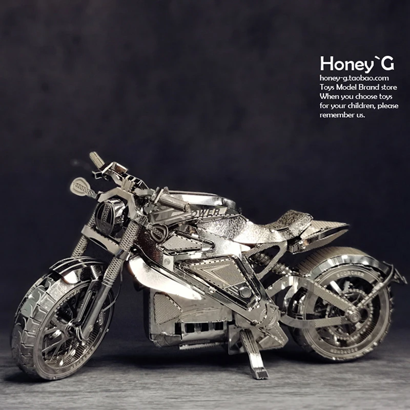 Металлический 3D-пазл отомститель коллекция мотоциклов пазл 1:16 L DIY 3D лазерная