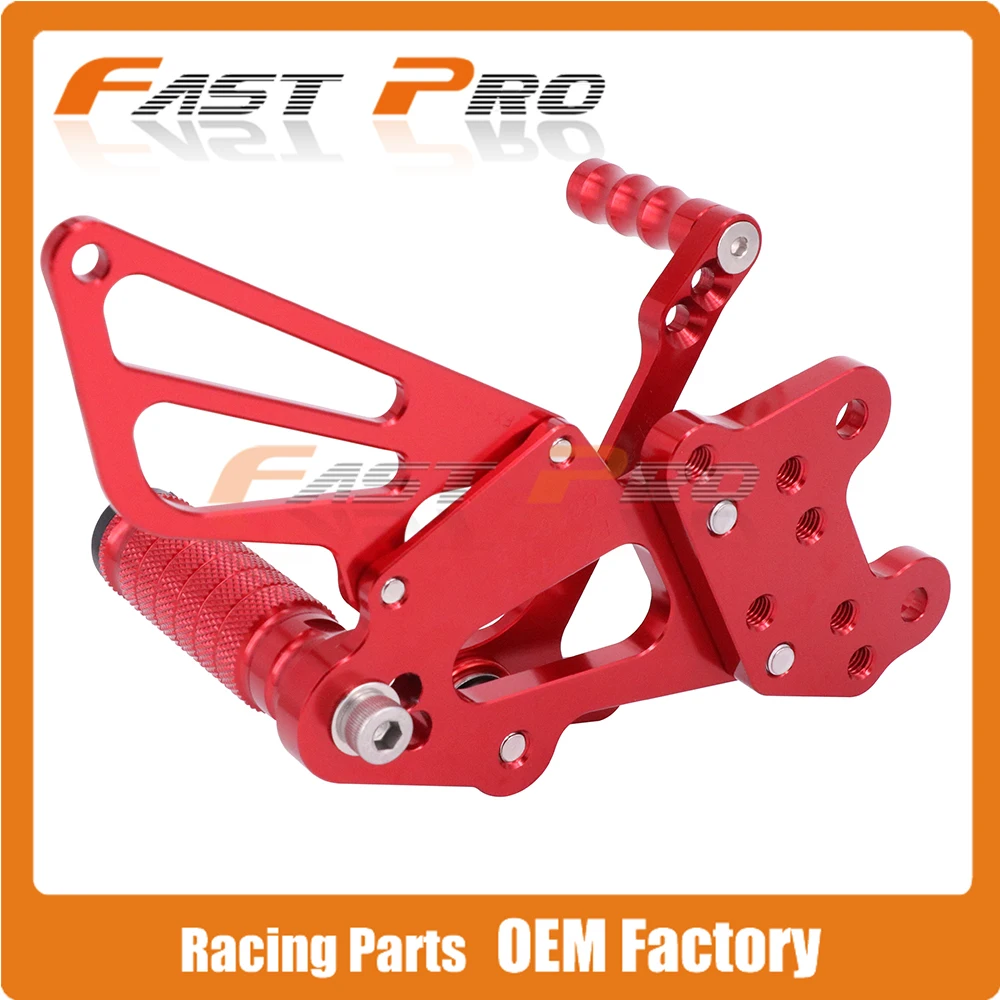 CNC мотоцикл Регулируемая заготовка подножки педали отдых для HONDA CBR1000RR CBR 1000RR 2004 2005 2006 2007