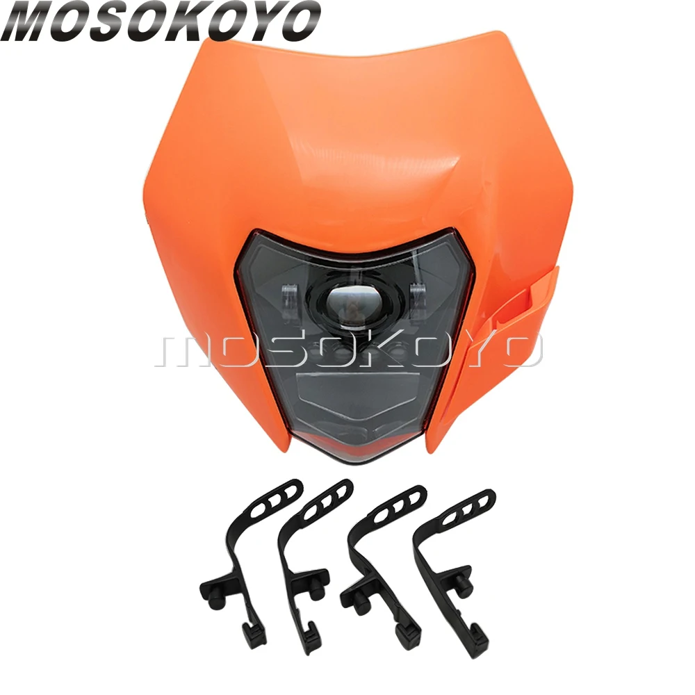 Передняя светодиодсветильник фара в сборе для EXC EXC-F 250 300 450 6 дней светодиодный в/30