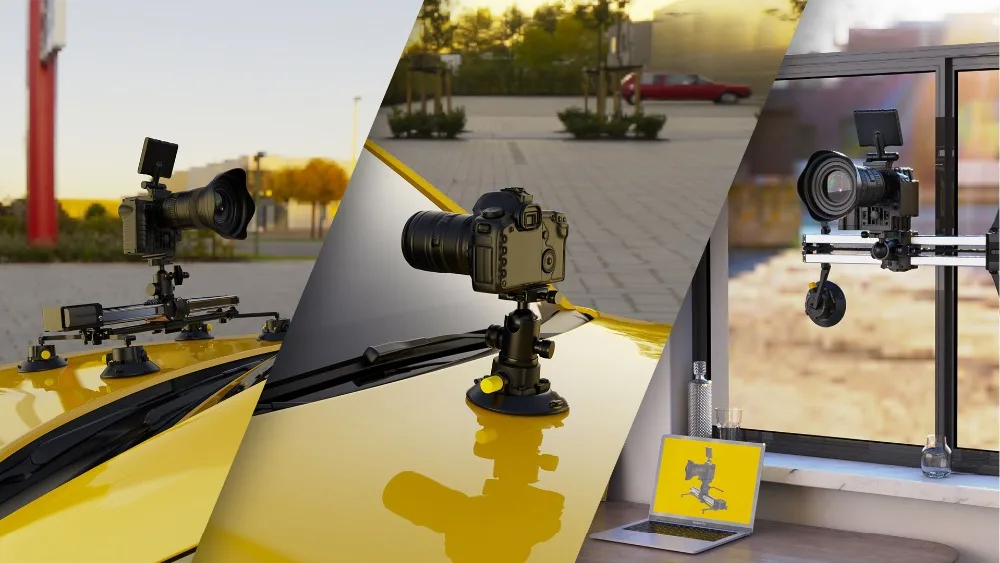 Вакуумный насос ZEAPON Hyla Su450 ABS 40 кг сверхпрочное всасывание для камеры Slider Micro 2 600 800