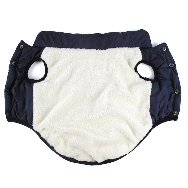 Зимняя одежда для собак пальто жилет куртка ветрозащитная щенков французского