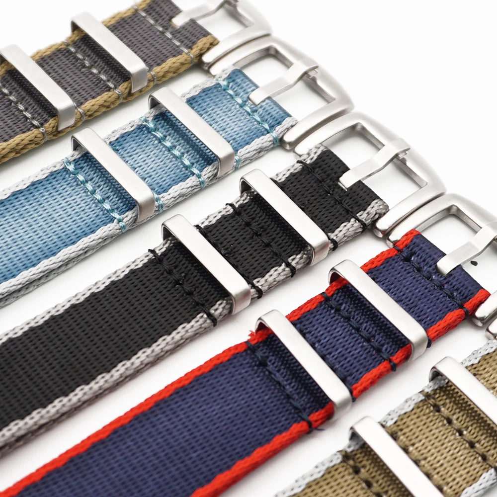 Качественные часы ремень НАТО нейлоновый ремешок 20 мм 22 универсальный тип