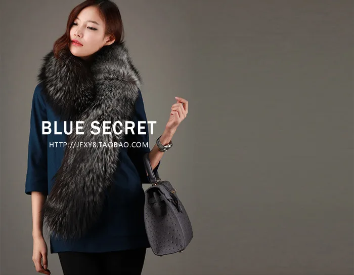 Новый шарф из лисьего меха меховая накидка женская шуба воротник шаль. Женский