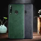 Чехол для Huawei P30 Pro P30 Lite, чехол с ретро деловым дизайном из искусственной кожи, ТПУ + ПУ, материал 2 в 1