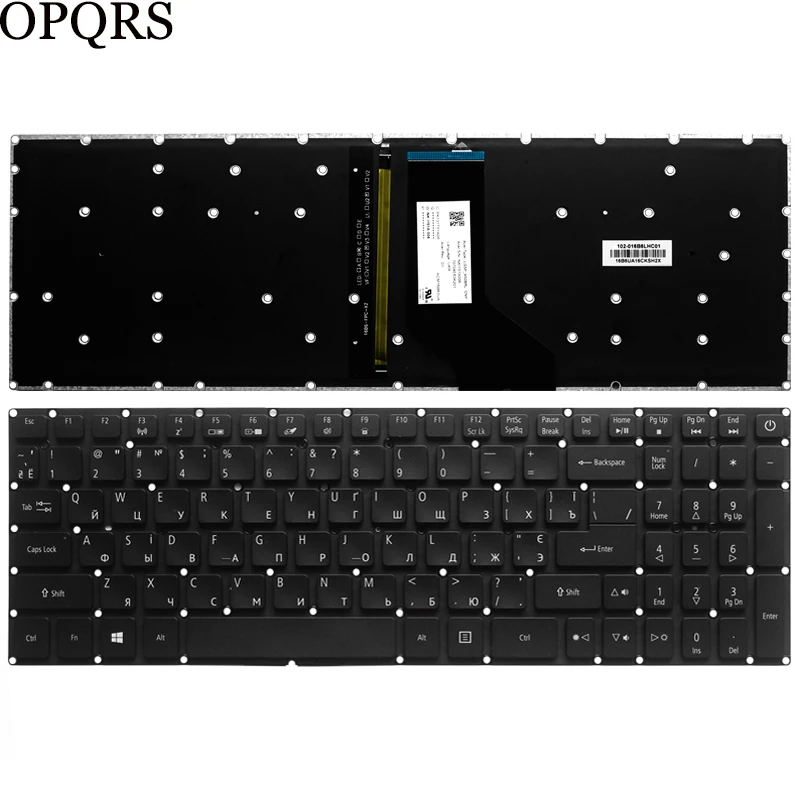 NEW RU/Russian laptop Keyboard for Acer Predator Helios 300 G3-571 G3-572 G3-572-72yf PH315-51 PH317-51 backlight
