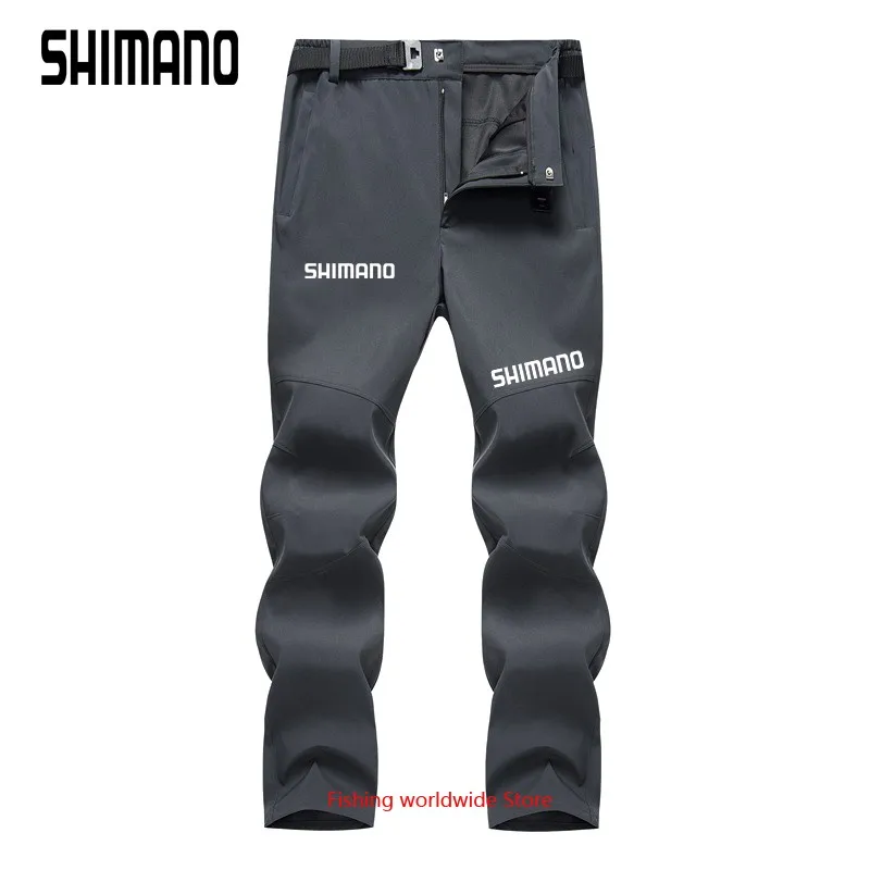 

Брюки Shimanos мужские для рыбалки, спортивные тонкие быстросохнущие спортивные штаны для рыбалки, одежда для рыбалки, лето-осень