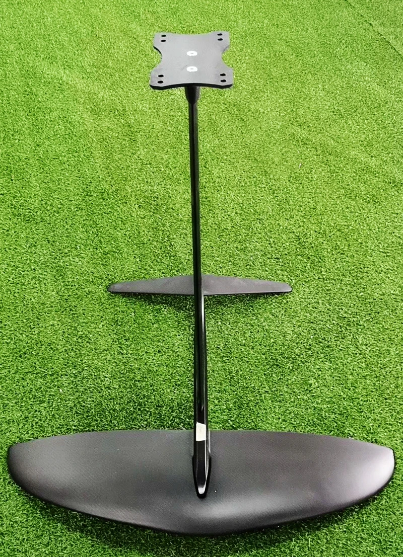 Largest L hydrofoil Pure 3K Carbon Wings+Aluminum fuselage mast plate Hydrofoil Foils for SUP Surf Foil