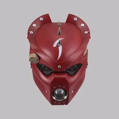 Красный светодиод Rage свинья голова фары круизер Чоппер стритфигтер улица голый