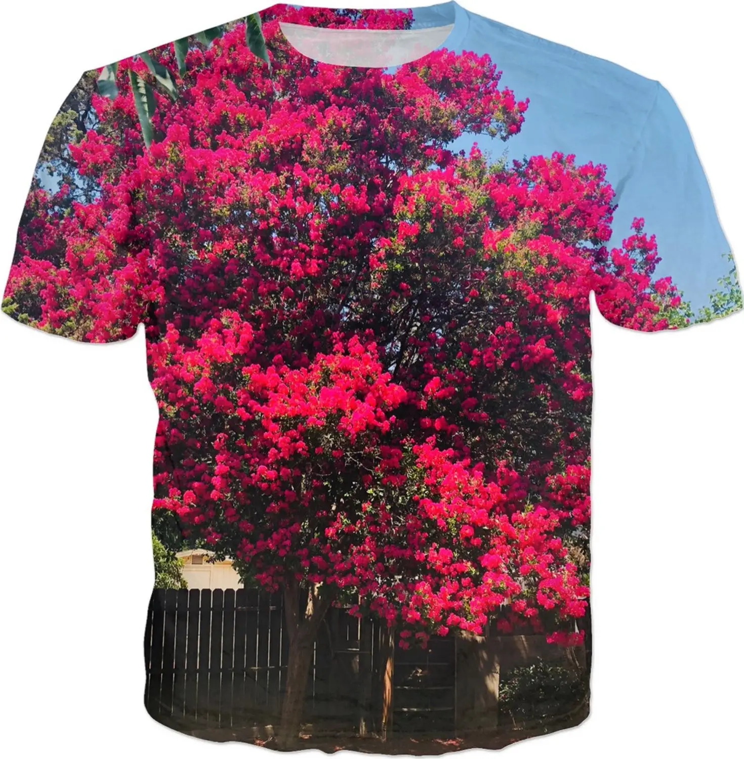 Nature flowers Fashion T shirts 3D Printed Floral and Flemingo t shirt Harajuku summer Short sleeve Unisex Casual T-shirt | Мужская