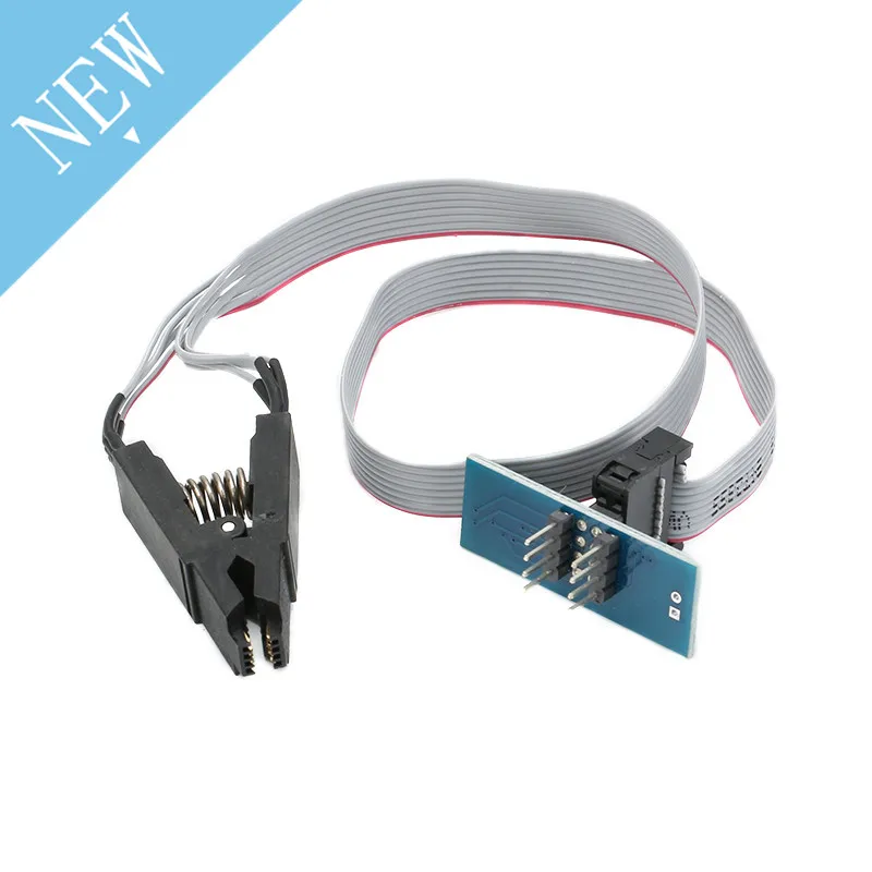 SOIC8 SOP8 СОП Формат Флэш чип зажим для проверки ИС разъем Adpter биос 24 25 93 программист