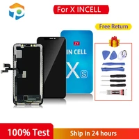 aaa quality incell for iphone x lcd touch screen display xs max xr digitizer assembly replacement parts lcd with 3d touch