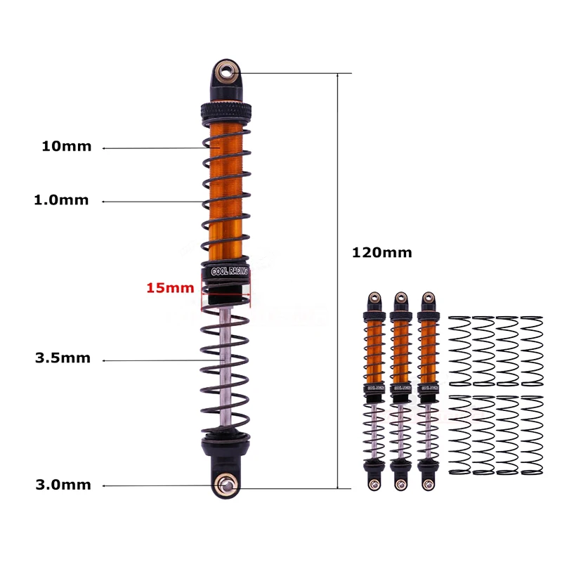 4 шт амортизаторы для металл