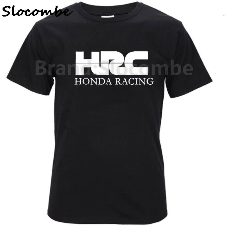 2018 повседневная мужская футболка с принтом для мужчин HRC Racer новая мотоцикл Cbr Cycle