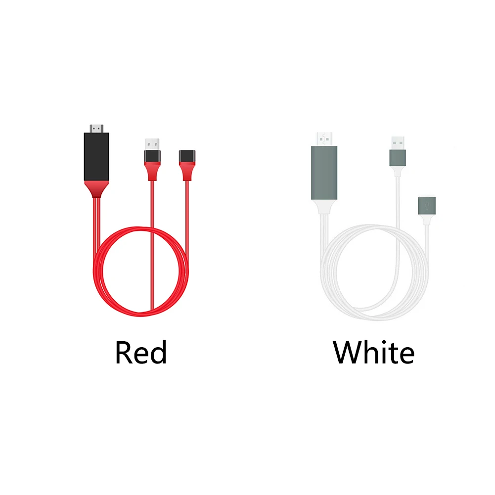 

Smart HD for Cable Line Plug And Play Sync Screen Accessories Wire Phone To TV AV Adapter Tablets High Speed For IPhone 6 7 8 X