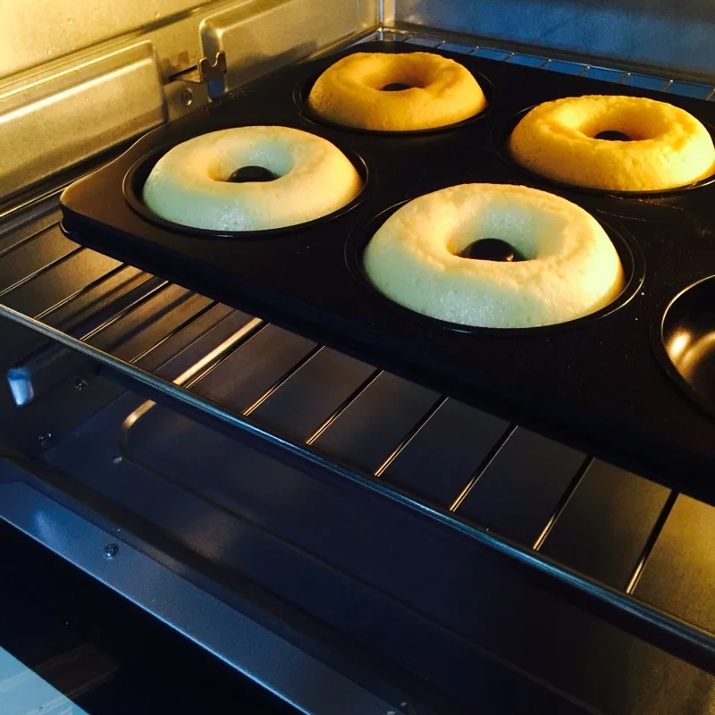 Большая форма для пончика 6 чашек полая печенья антипригарная торта пончиков |