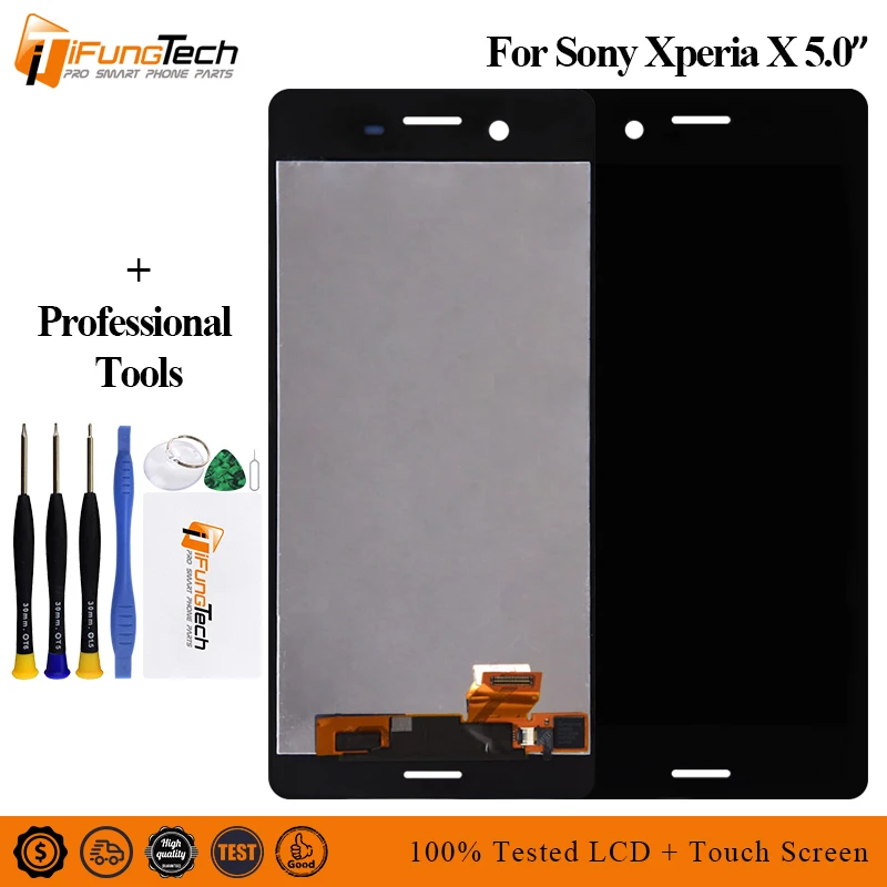 ЖК-дисплей для Sony X peria F5121 сенсорный экран дигитайзер в сборе дисплей x ЖК-экран |