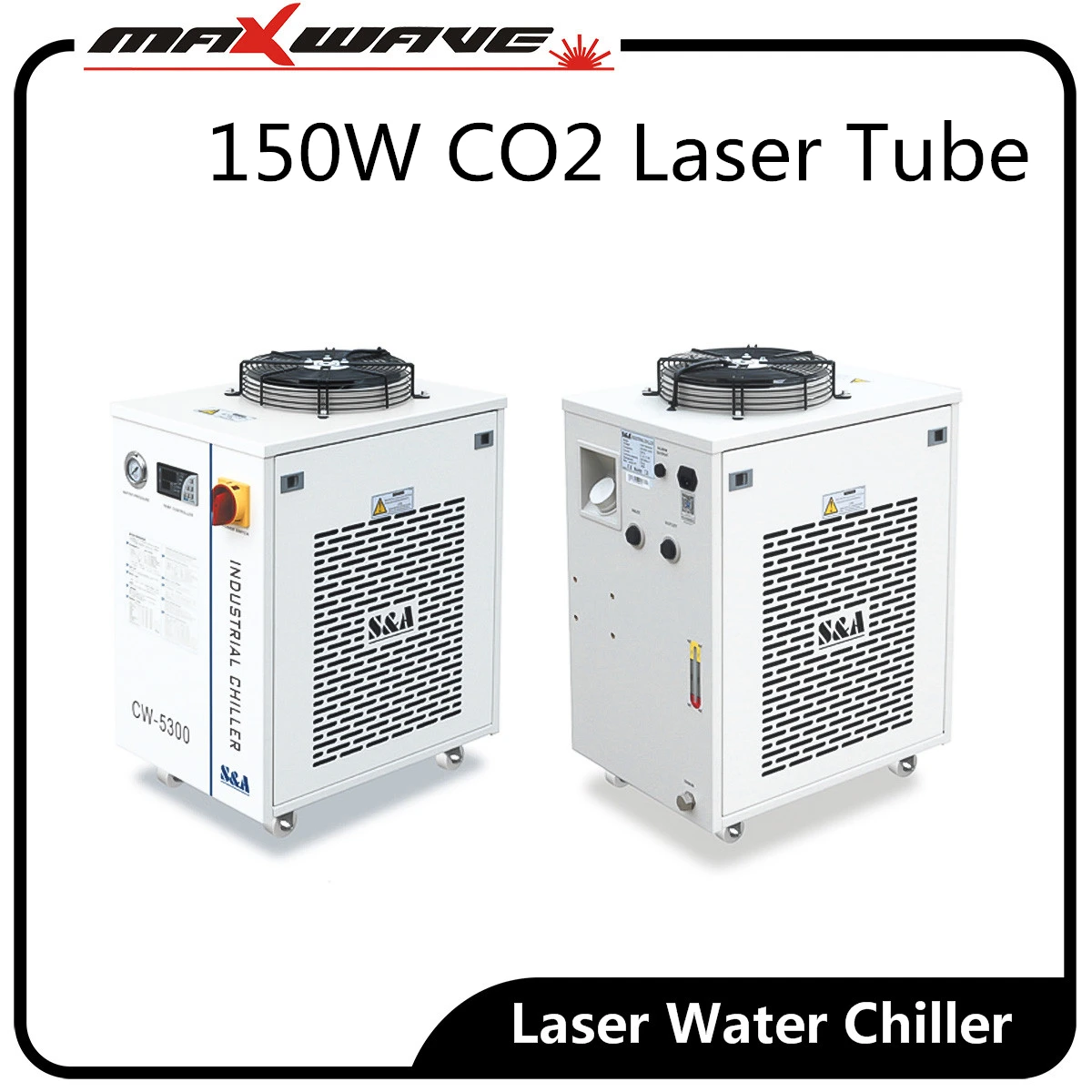 Охладитель воды S & A CW5300 40 150 Вт CO2 лазерный охладитель для лазерной маркировки