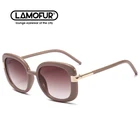 Солнцезащитные очки женские, металлические, UV400, градиентные, 2130