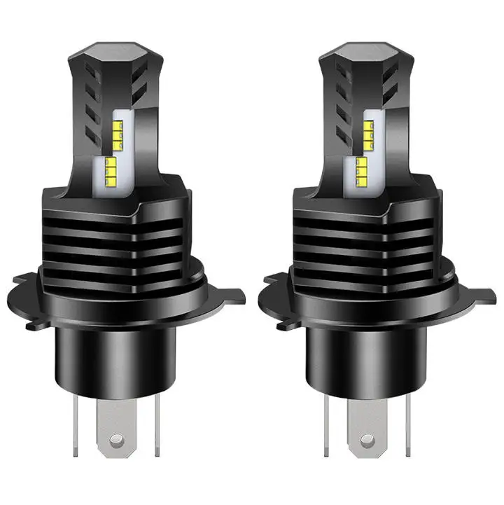 

led lights car accessories Super Brightness 60W 8000lm Universal LED Headlight Bulb H4 H7 H11 High Low Beam mini All in