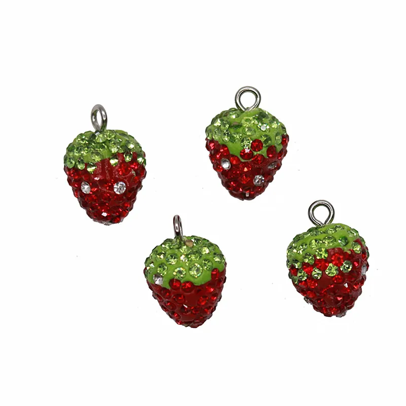 Металлическая кнопка клубника 22 мм 10 шт./лот|Пуговицы| |