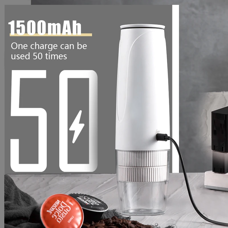 Omnicup-cafetera autom&aacute;tica a presi&oacute;n port&aacute;til, m&aacute;quina de Espresso Manual, c&aacute;psula de carga USB, herramienta de cocina-4
