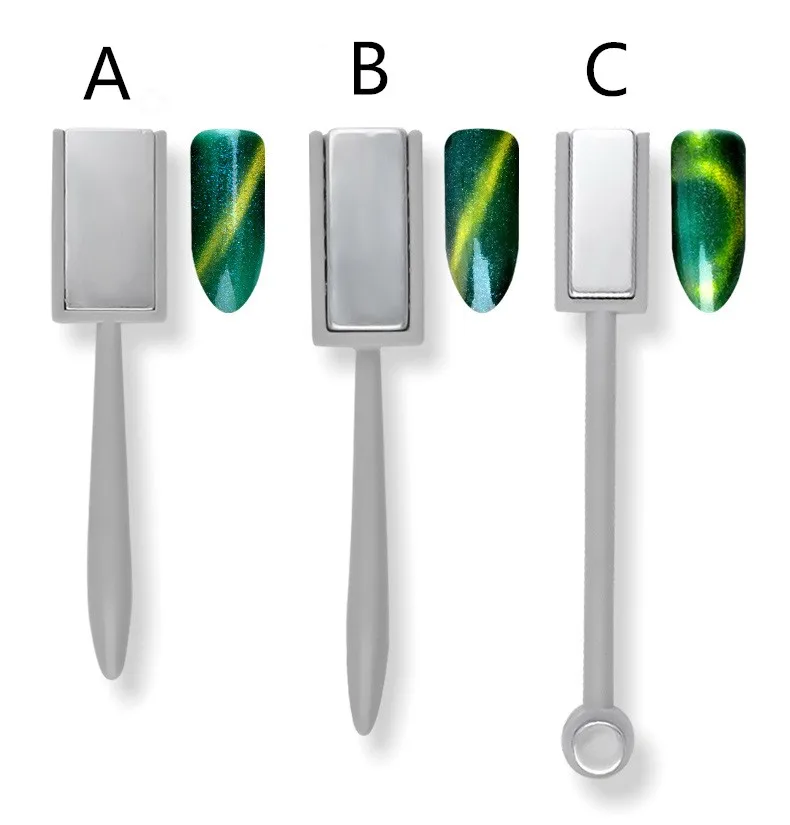 Магнитная пластина кошачий глаз толстая мощный магнит для УФ гель-лака