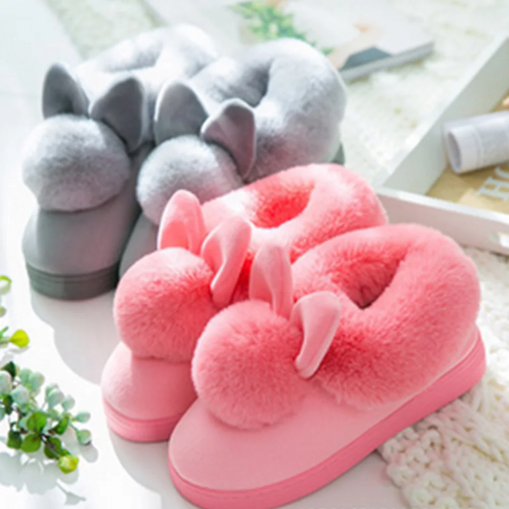 1 пара нескользящие домашние пушистые дышащие мягкие износостойкие зимние