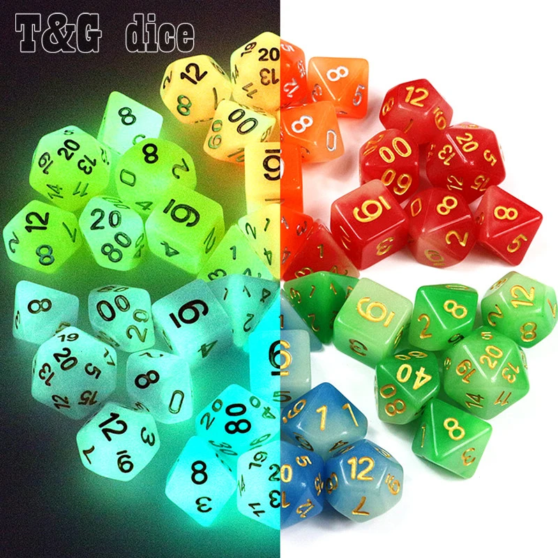 Новое поступление 42 шт./лот высокое качество микс-цвет светится в темноте кости