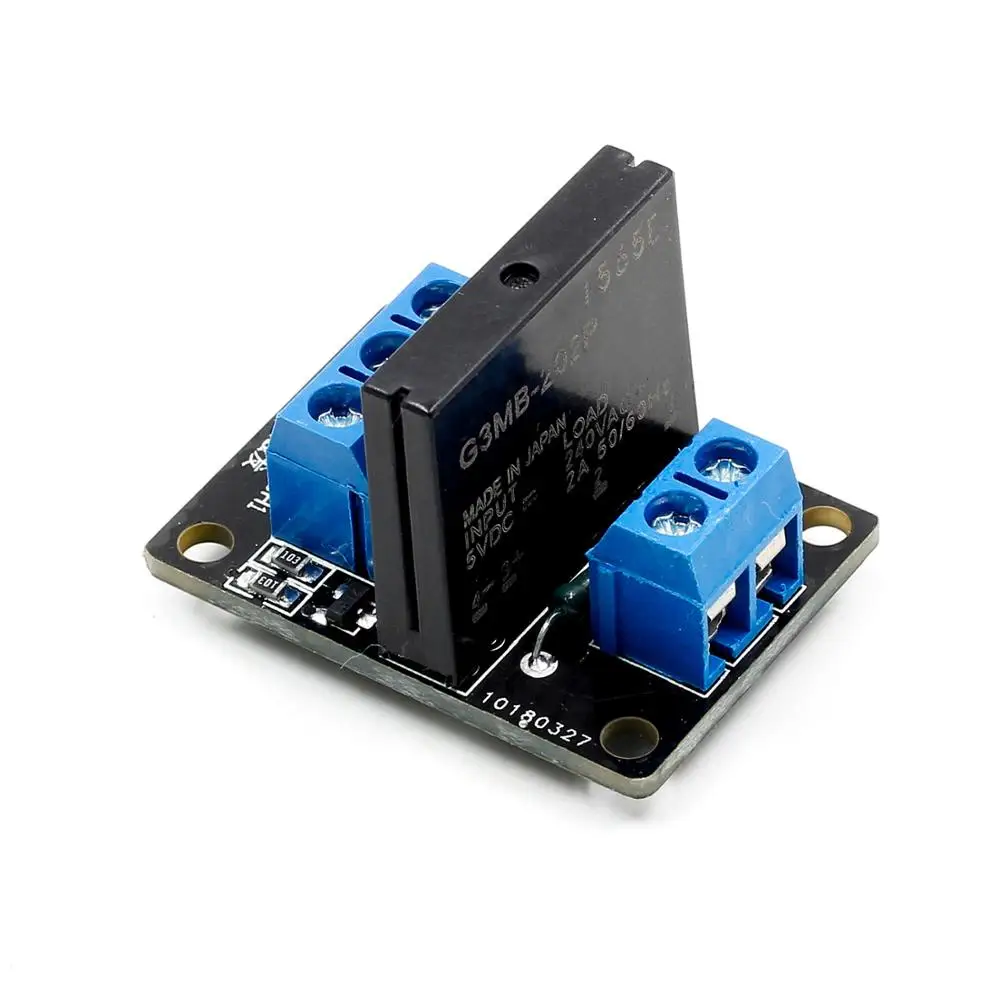1 шт. 2 4 8 канальный 5 В DC релейный модуль твердотельный низкий уровень SSR AVR DSP G3MB-202P