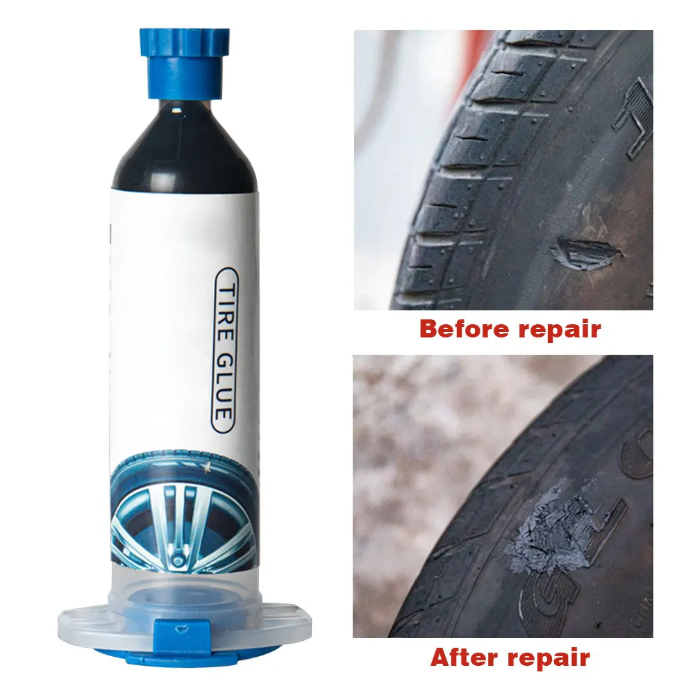 

Easy Apply Environmental Protection Car Motorcycle Professional Household Tire Glue Waterproof Portable Practical Tyre Repair