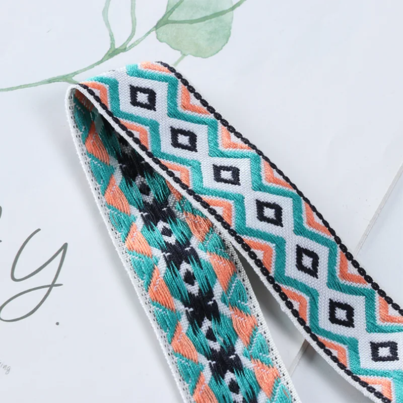 5 м/лот 23 мм винтажная Этническая вышивка кружевная лента Бохо отделка Сделай Сам