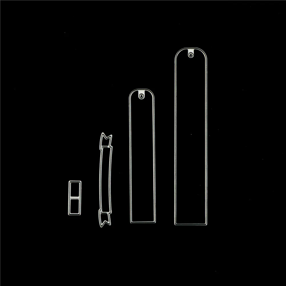 Набор рамок для книг "1SET Book Frame Customizable Metal Steel Cutting Dies Stencil Decor DIY Scrapbooking Paper Card Embossing Template on".