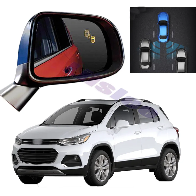

Автомобильный радар BSM BSD BSA Для Chevrolet Trax Tracker 2013, 2015, 2017, 2019, 2020, предупреждающий датчик безопасности для вождения, датчик обнаружения зеркала