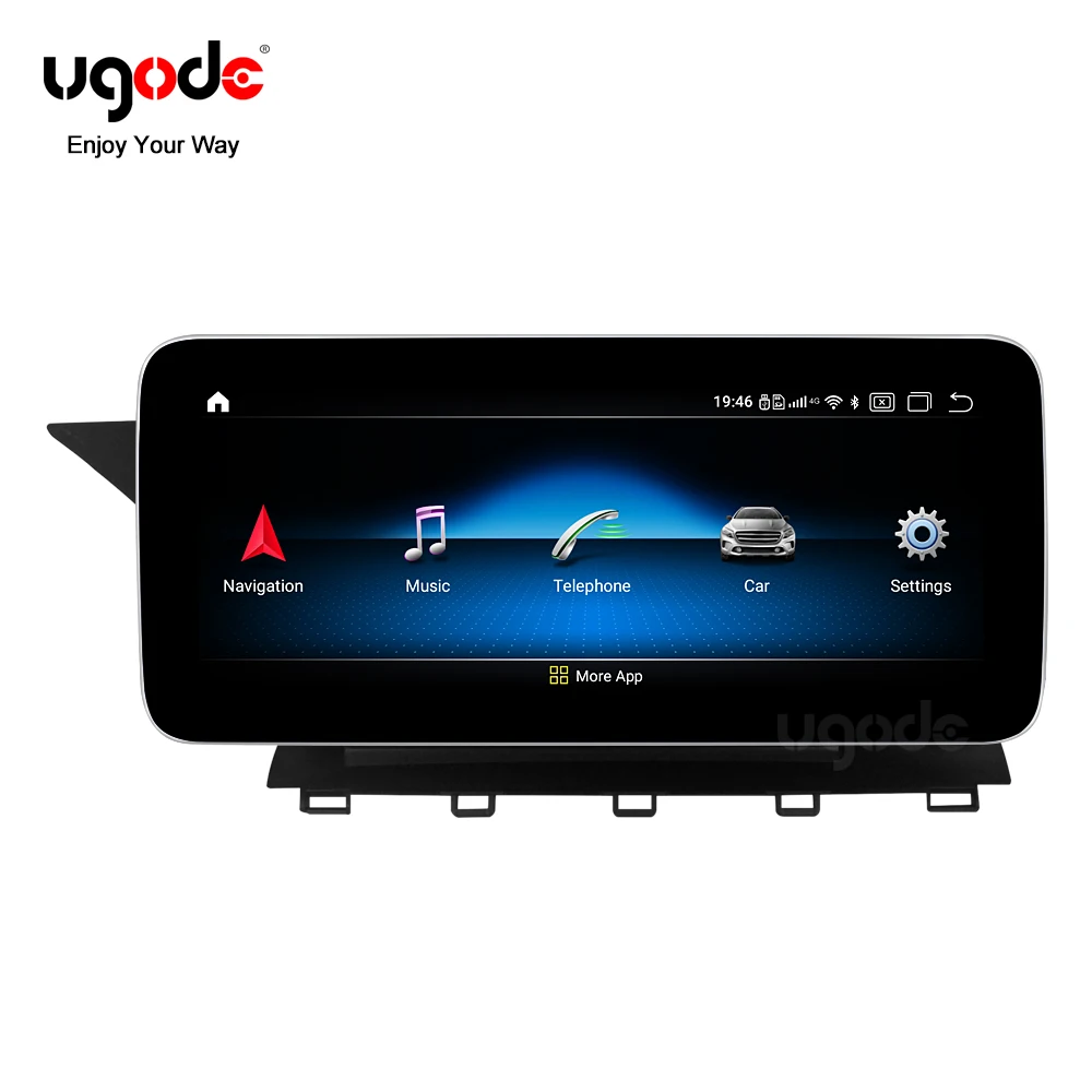 Qualcomm 2009 2012 GLK Android 10 0 экран автомобильный GPS навигация Мультимедийная система