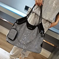 luxury womens handbags new large capacity sac a main fashion diamond shoulder bag top handle tote bolsa feminina