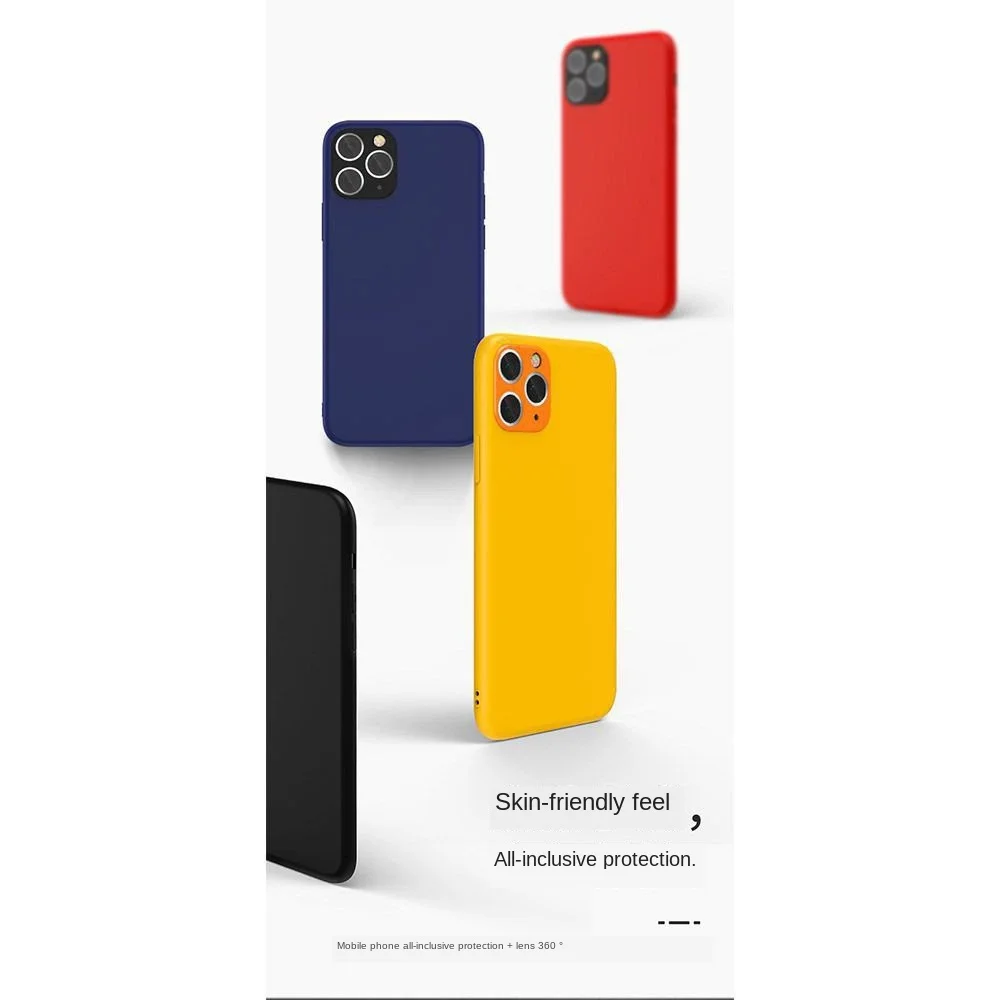 Силиконовый матовый чехол для задней камеры максимальная полная защита мягкий