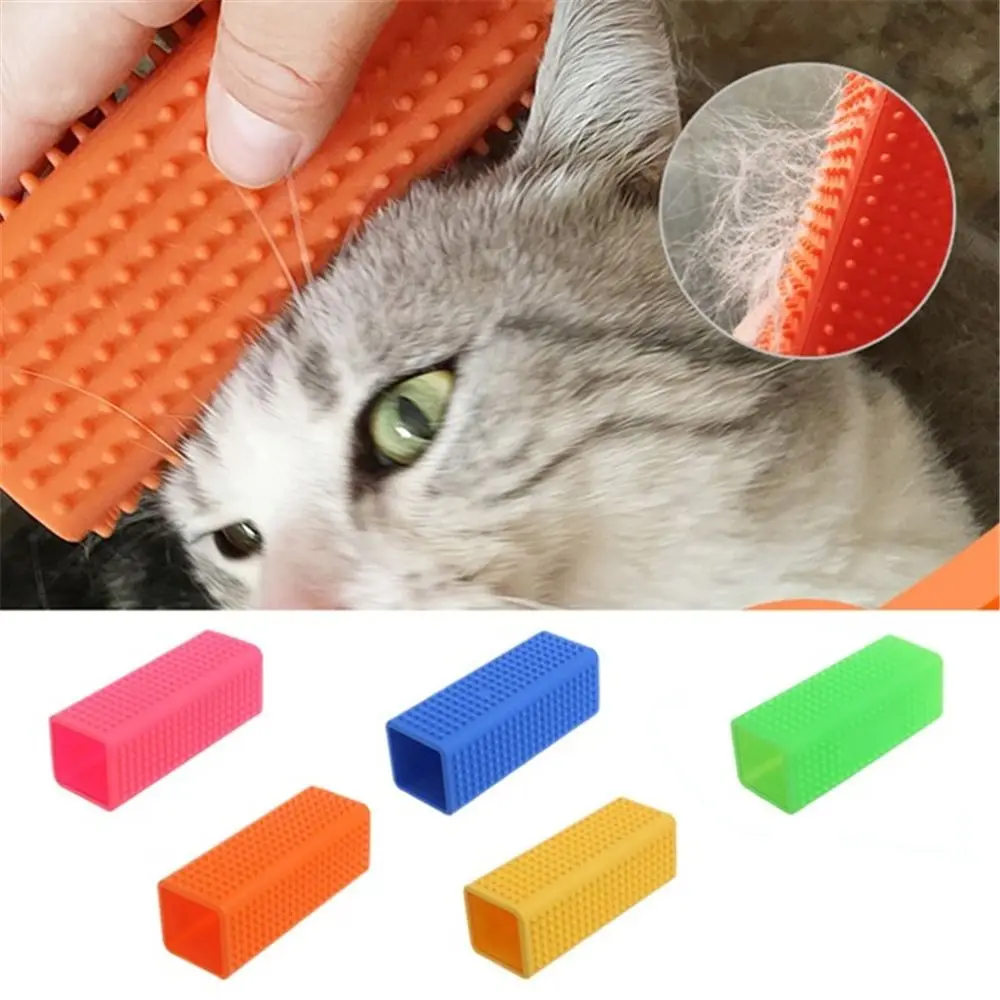 1 предмет массаж волос щетка для шерсть очиститель собака Кот ванна гребень