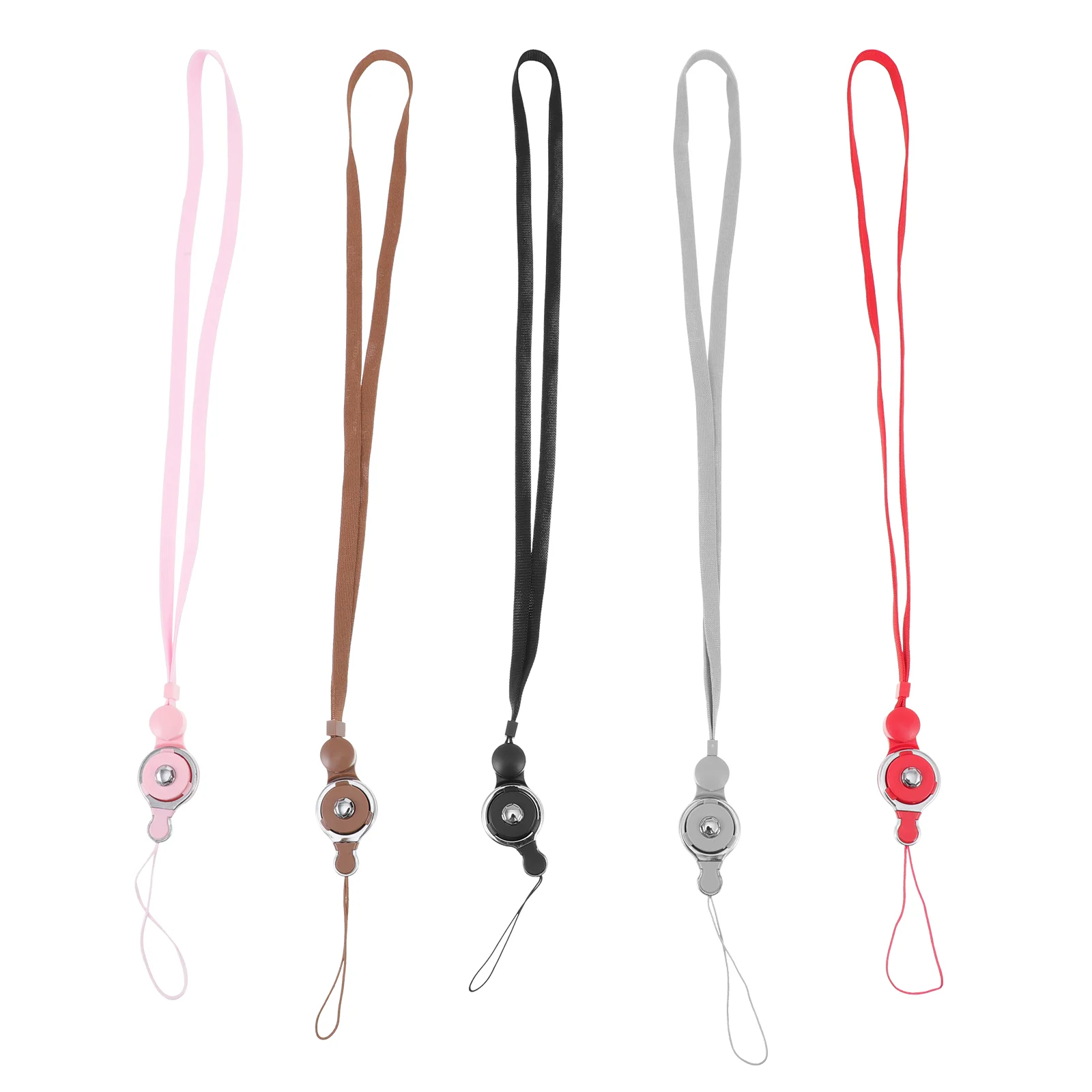 

5Pcs Durable Phone Lanyards Phone Hanging Ropes Wrist Practical Camera Holders