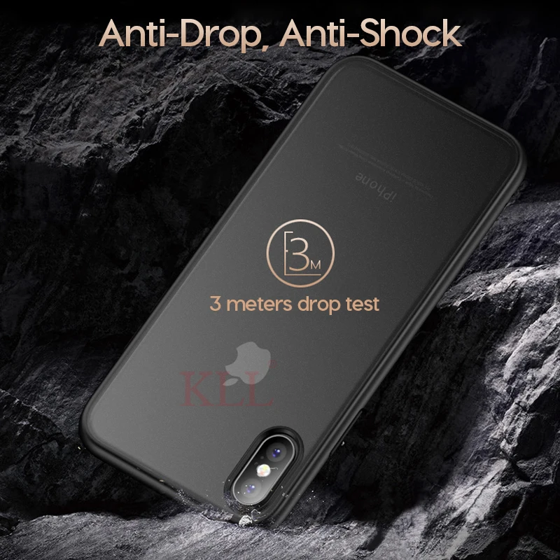 Matte Transparent Case for iPhone 11 Pro XR X XS Max Thin Soft TPU Edge Silicone 6 6s 7 8 Plus Protective Shell |