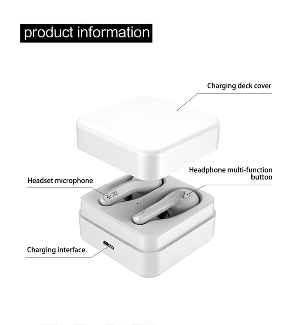 TWS беспроводные наушники ecouteur auriculares Twins умная гарнитура sans fil Casque аудио для iOS