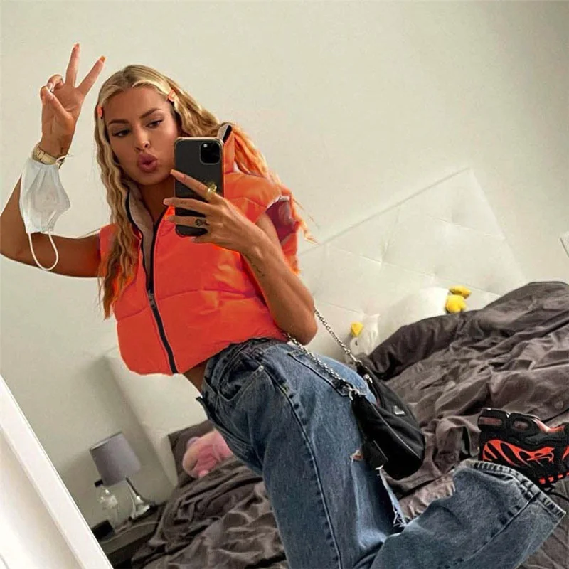 

Парка, куртки для женщин 2021, жилет, пальто на боковой молнии, пуховая хлопковая куртка, парки, женская теплая толстая верхняя одежда, зимняя к...