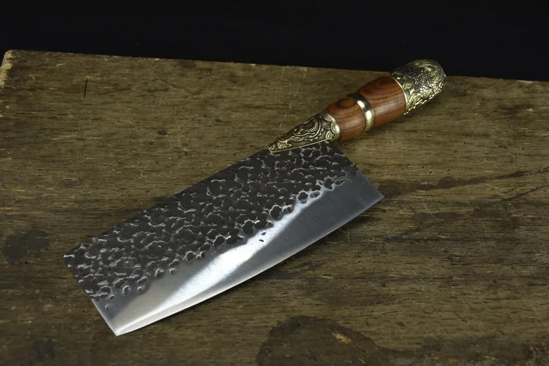 

Brand Luxury High-Quality Chef Knife Stainless Steel Damascus kitchen knifees Retro Relief Creative Unique Personality Knifees