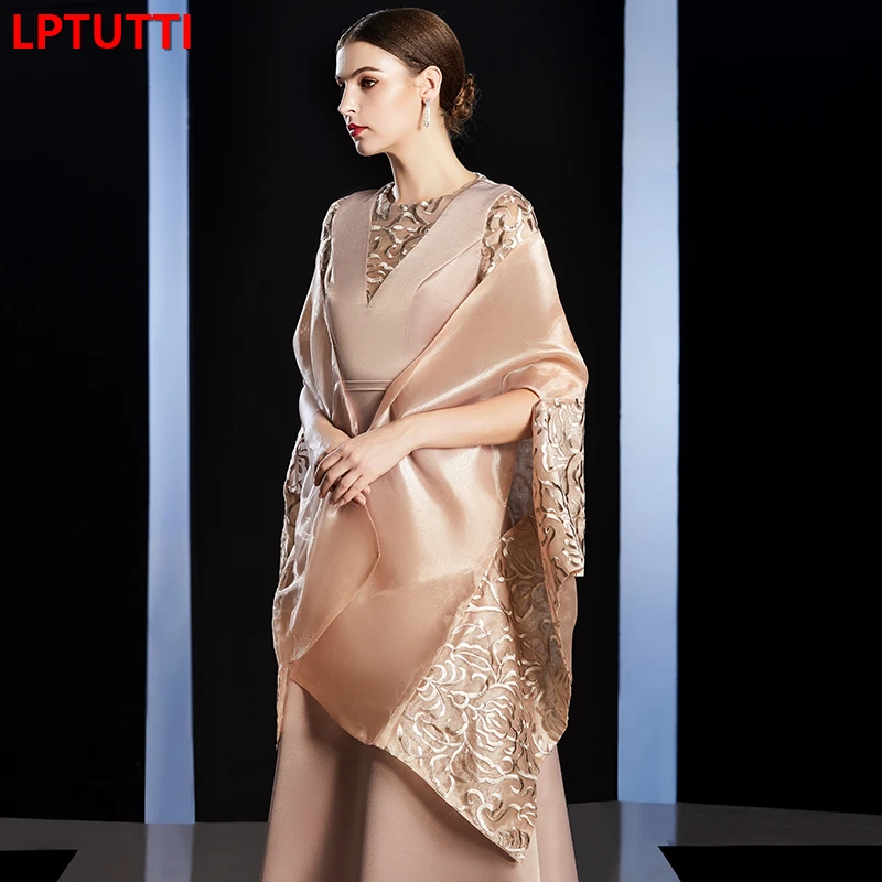 LPTUTTI Embroid Mother New For Women Elegant Date Ceremony Party Prom Gown Formal Gala Events Luxury Long Evening Dresses | Свадьбы и