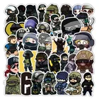 Наклейки на телефоны, 103050 шт.упаковка, Rainbow Six Siege наклейки из игры