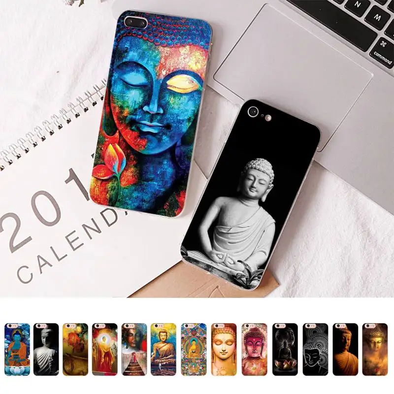

Retro Galactic Gautama Buddha Budha Phone Case for iPhone 13 11 12 pro XS MAX 8 7 6 6S Plus X 5S SE 2020 XR cover