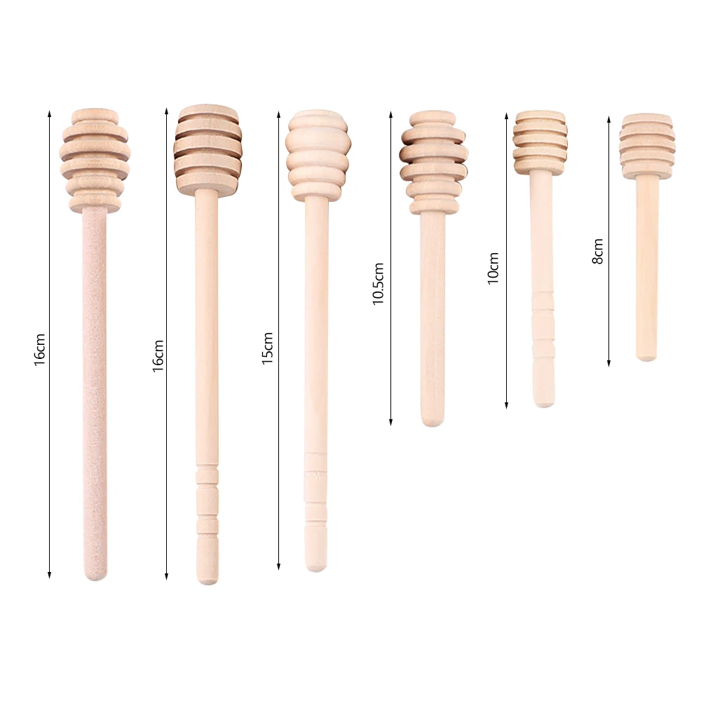 Деревянная капельница для меда сиропа мешалка кухонные приспособления длинная