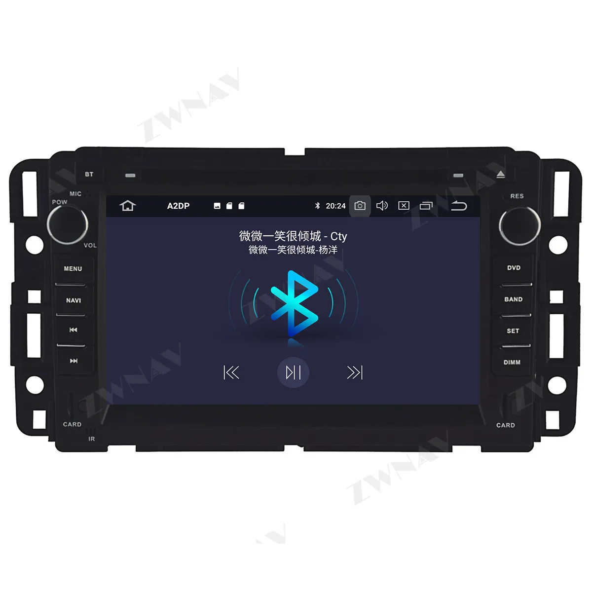 IPS Android 9. 0 4 + 64 автомобильный dvd-плеер с экраном GPS Navi для GMC Yukon Tahoe 10 0-2007