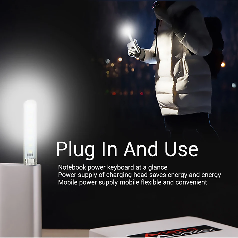 Портативсветильник USB лампа для чтения 5 в пост. Тока 8 светодиодов|Лампы чтения| |